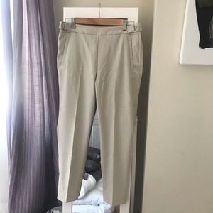 H&M cream dress pants